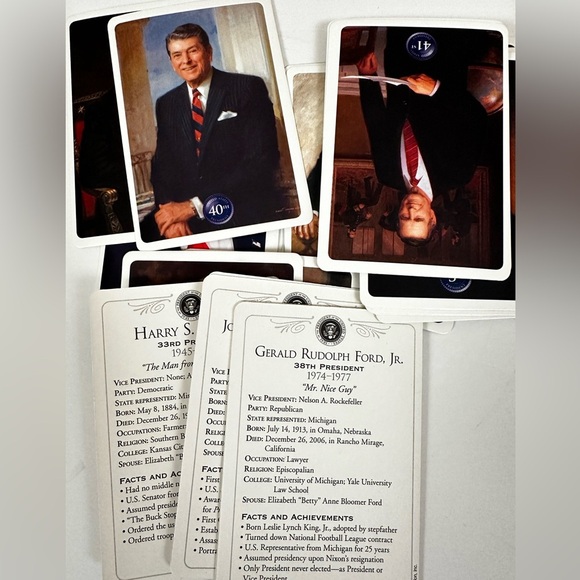 Flash cards for learning: US Presidents and Division - Picture 3 of 4